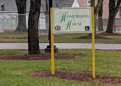 Homewood House Signboard