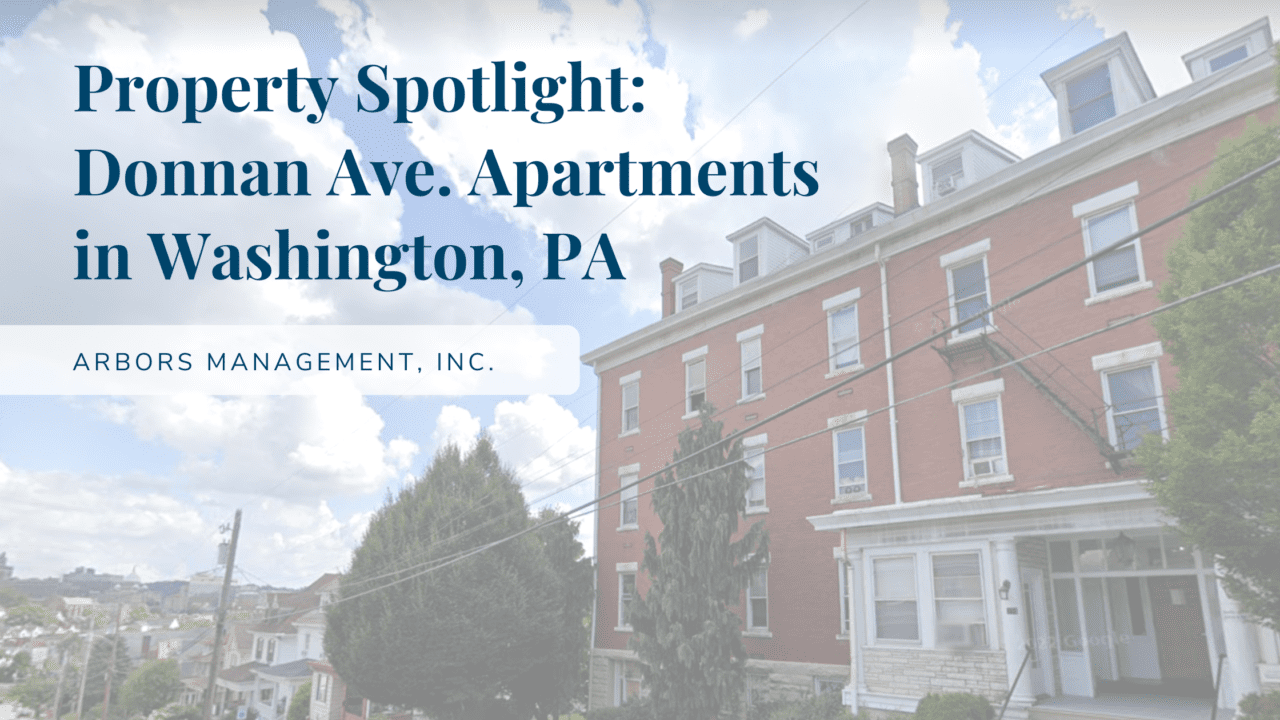 Property Spotlight Donnan Avenue Apartments in Washington, PA Arbors