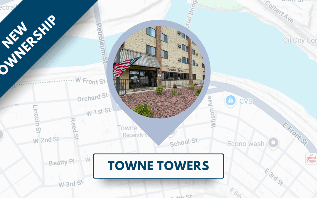Arbors Management, Inc. Partners with the new Ownership Team of Towne Towers Apartments
