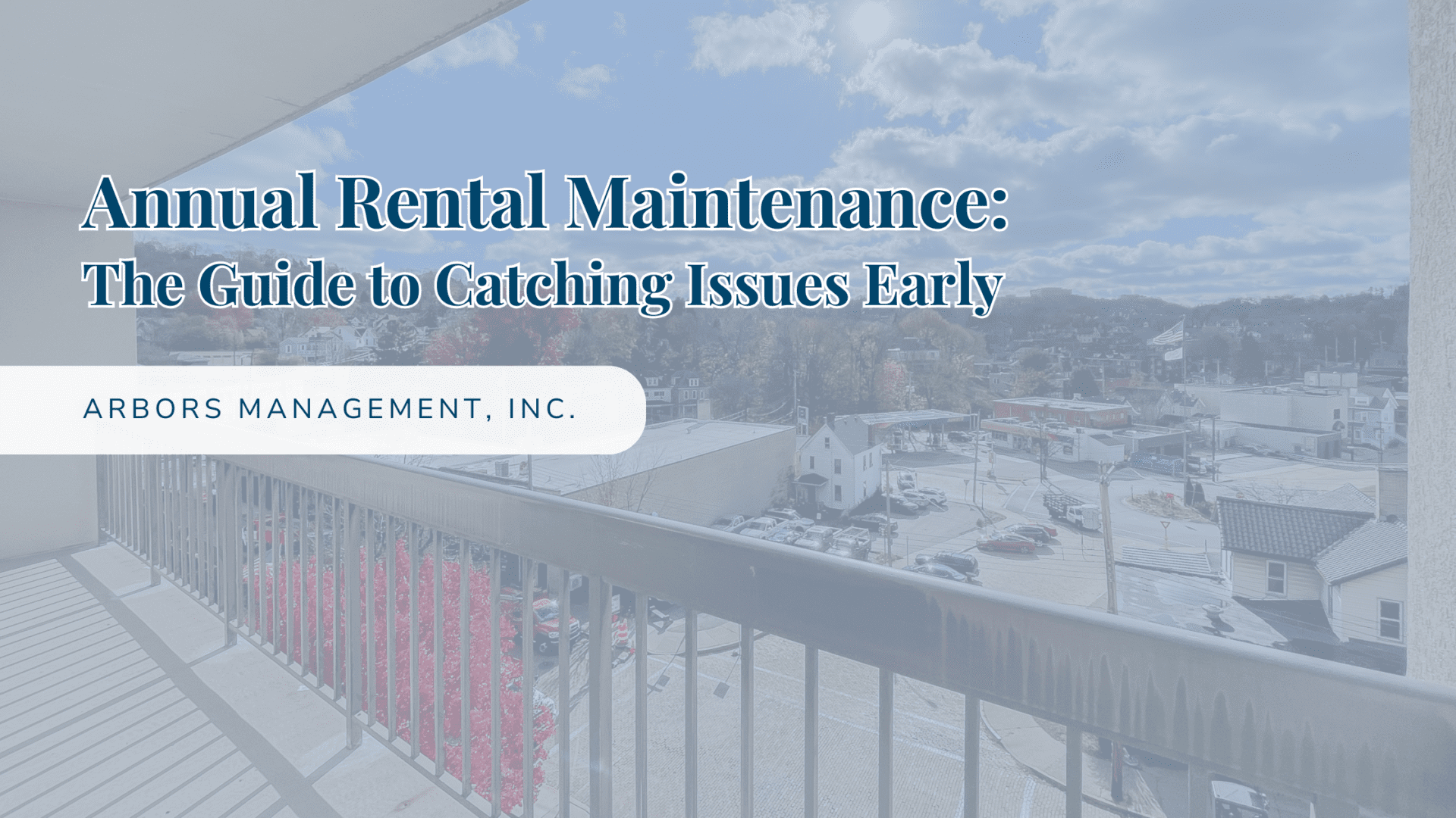 Annual Rental Maintenance Header Image